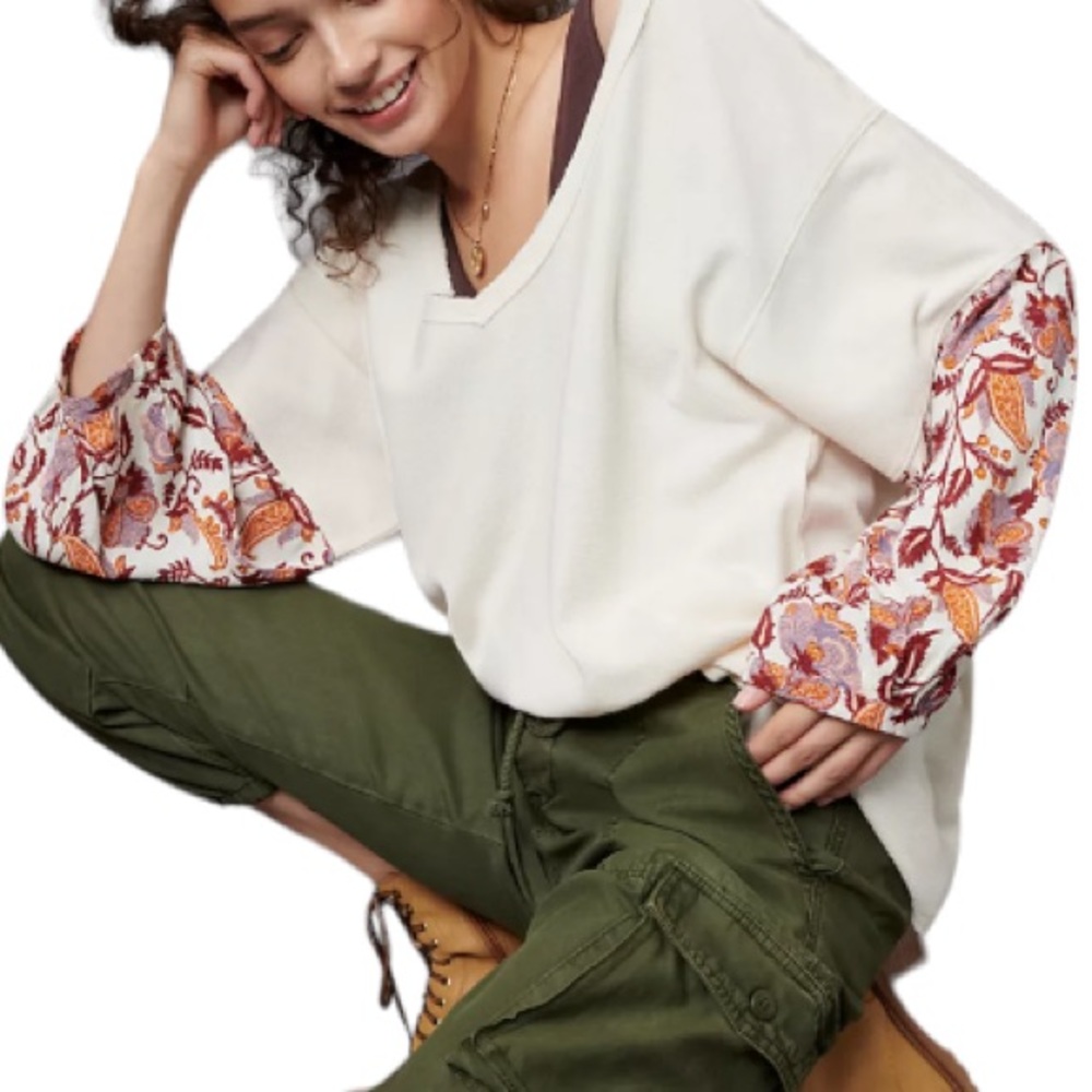 Anthropologie Anne Poncho Pullover